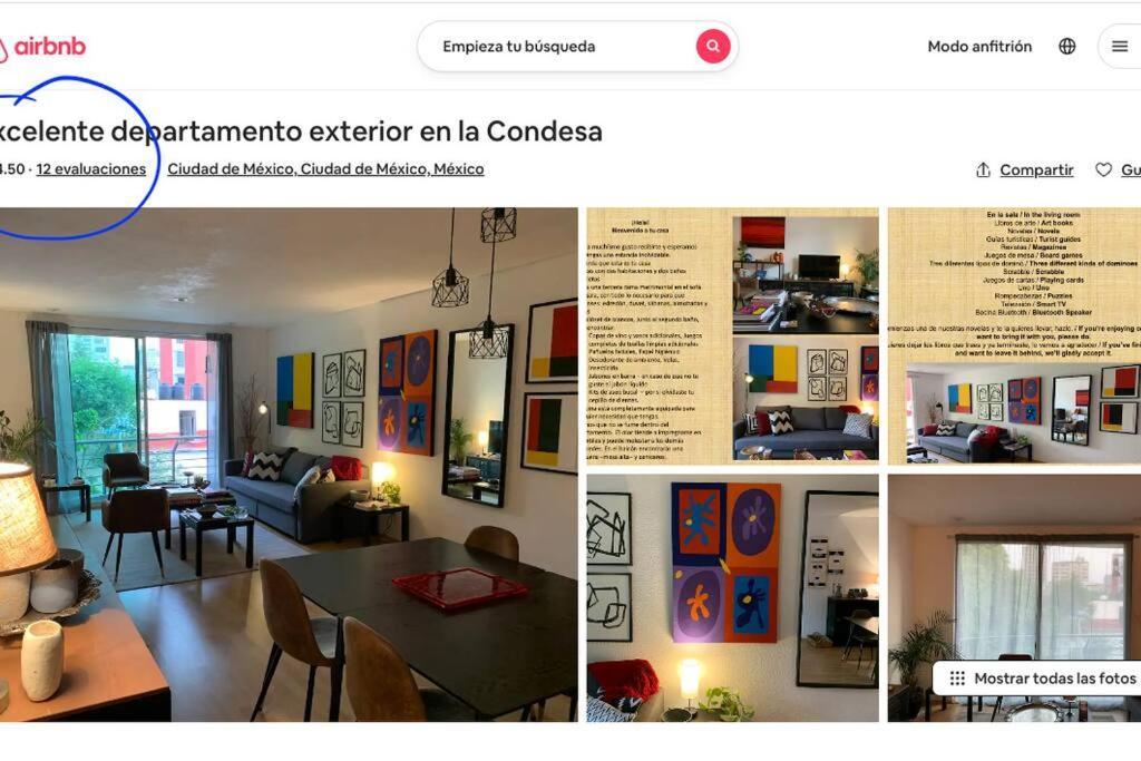Excelente Departamento En La Condesa Leilighet Mexico by Eksteriør bilde